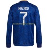 Original Fußballtrikot Real Madrid Eden Hazard 7 Auswärtstrikot 2021-22 Langarm Für Herren